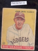 bud clancy (Brooklyn Dodger)